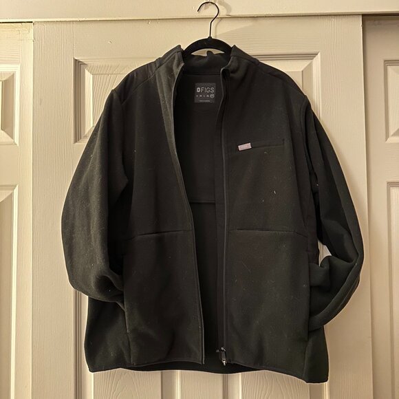 FIGS Fleece Zip Up Jacket Size XXL - Picture 1 of 5